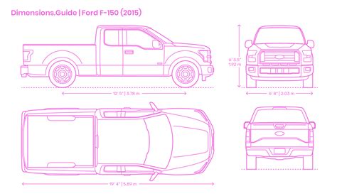 ford f-150 dimensions length